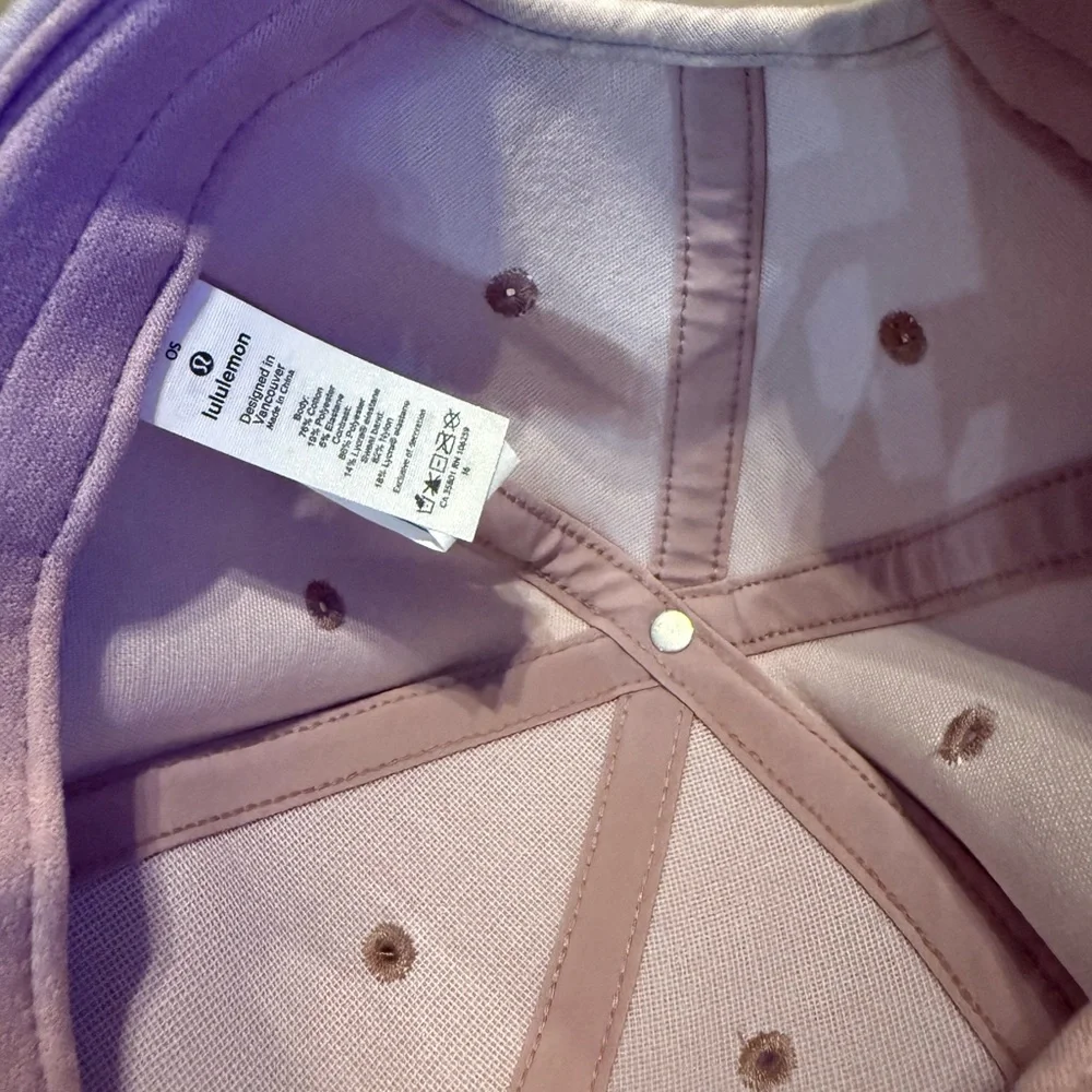 Lululemon Athletica Lavender/Pink Hat Cap -Like New
